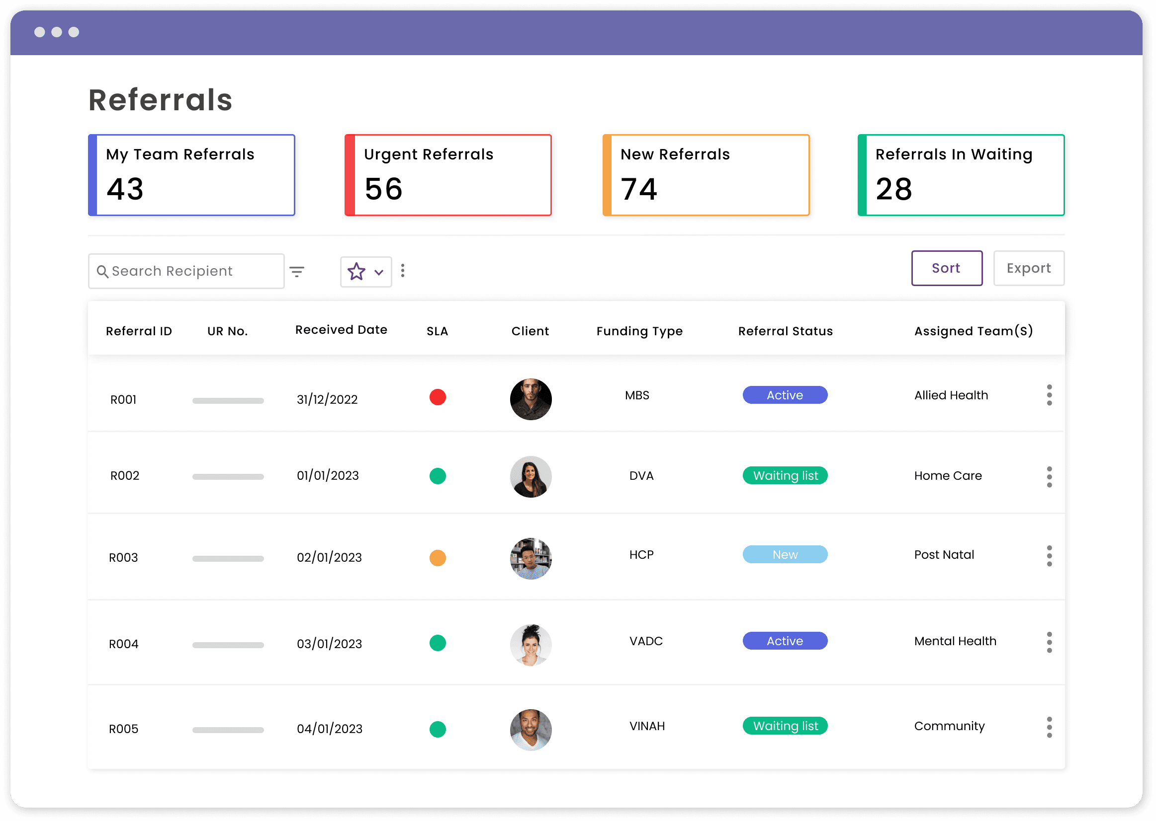 Referrals Manager Referral Management | DC2Vue