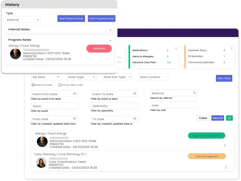 Progress note software | DC2Vue